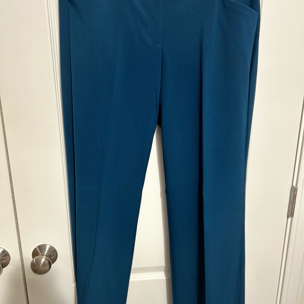 Elegant Teal Women's Pants